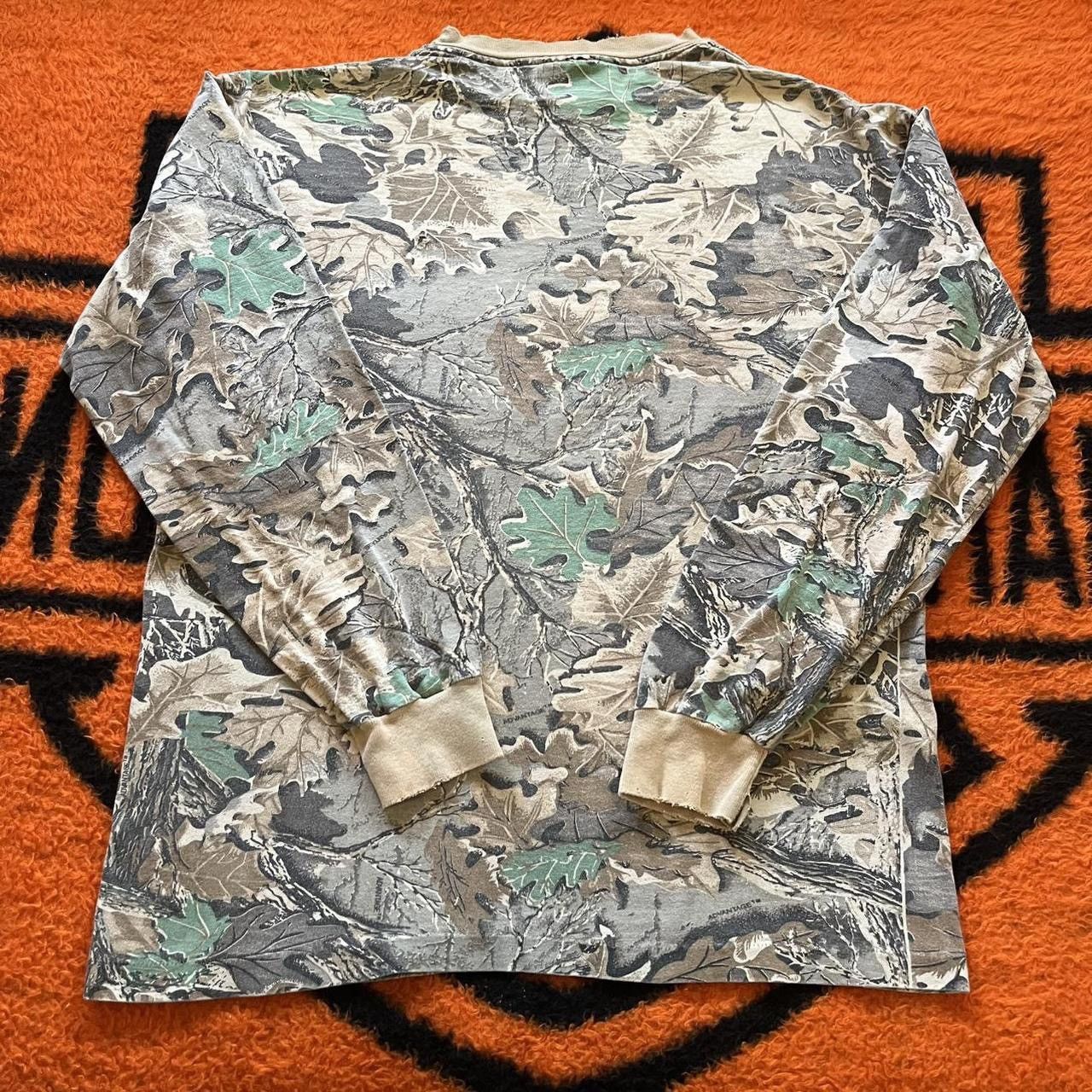 Realtree × Vintage Vintage 90s High Peak Realtree Camo Long Sleeve T shirt Size US L / EU 52-54 / 3 - 2 Thumbnail