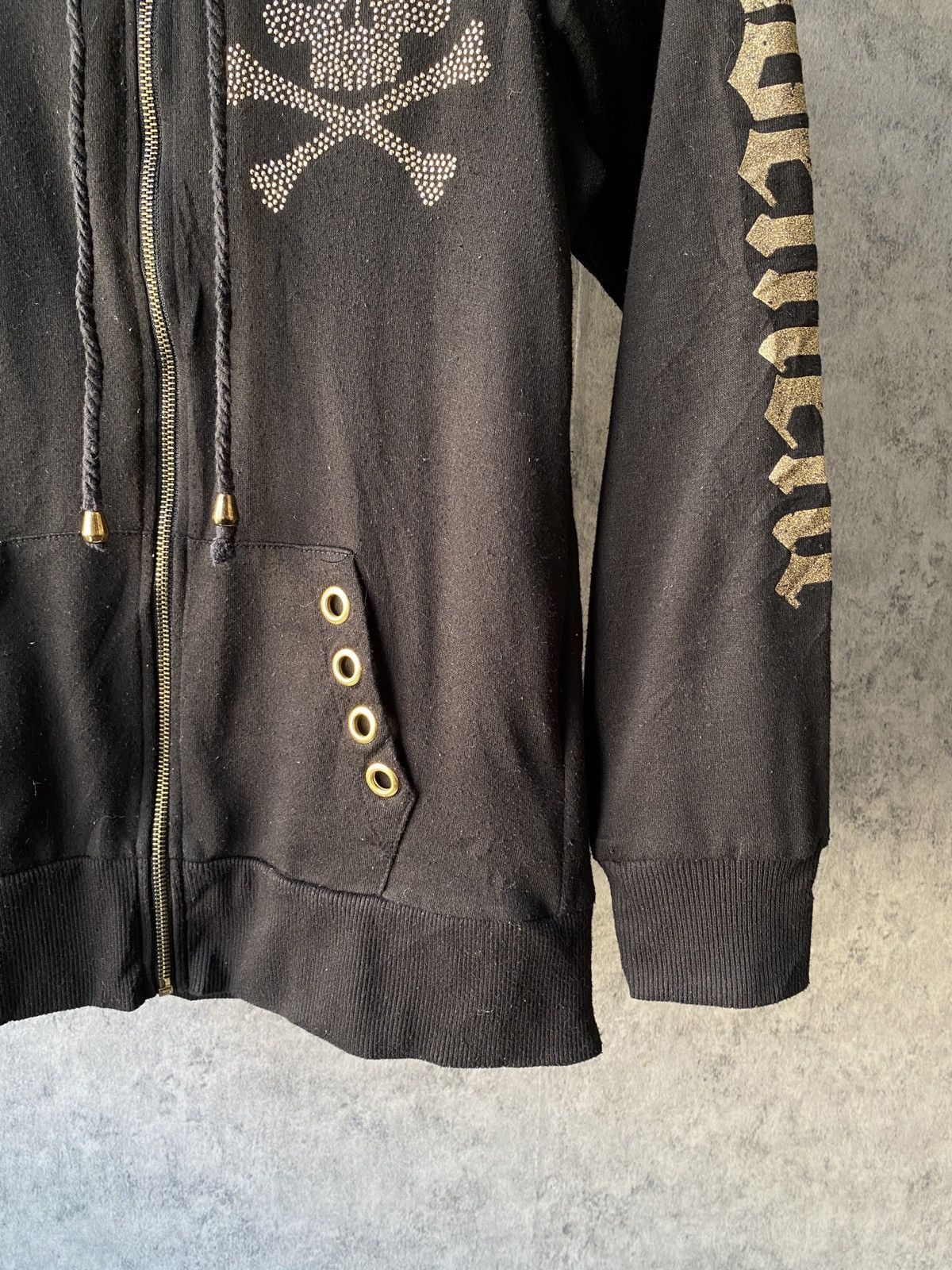 Japanese Brand Plein Beaute Skull Design Style y2k Hoodie Size US S / EU 44-46 / 1 - 7 Thumbnail
