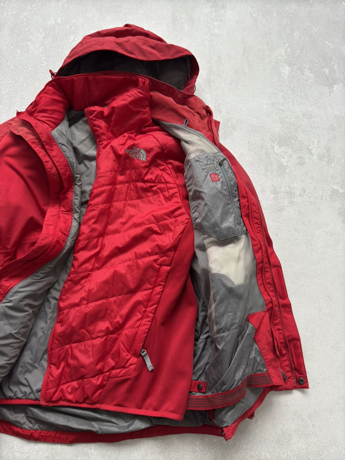 The North Face × Vintage Vintage The North Face HyVent Ski Lining Down Jacket 3 in 1 Size US XL / EU 56 / 4 - 9 Thumbnail