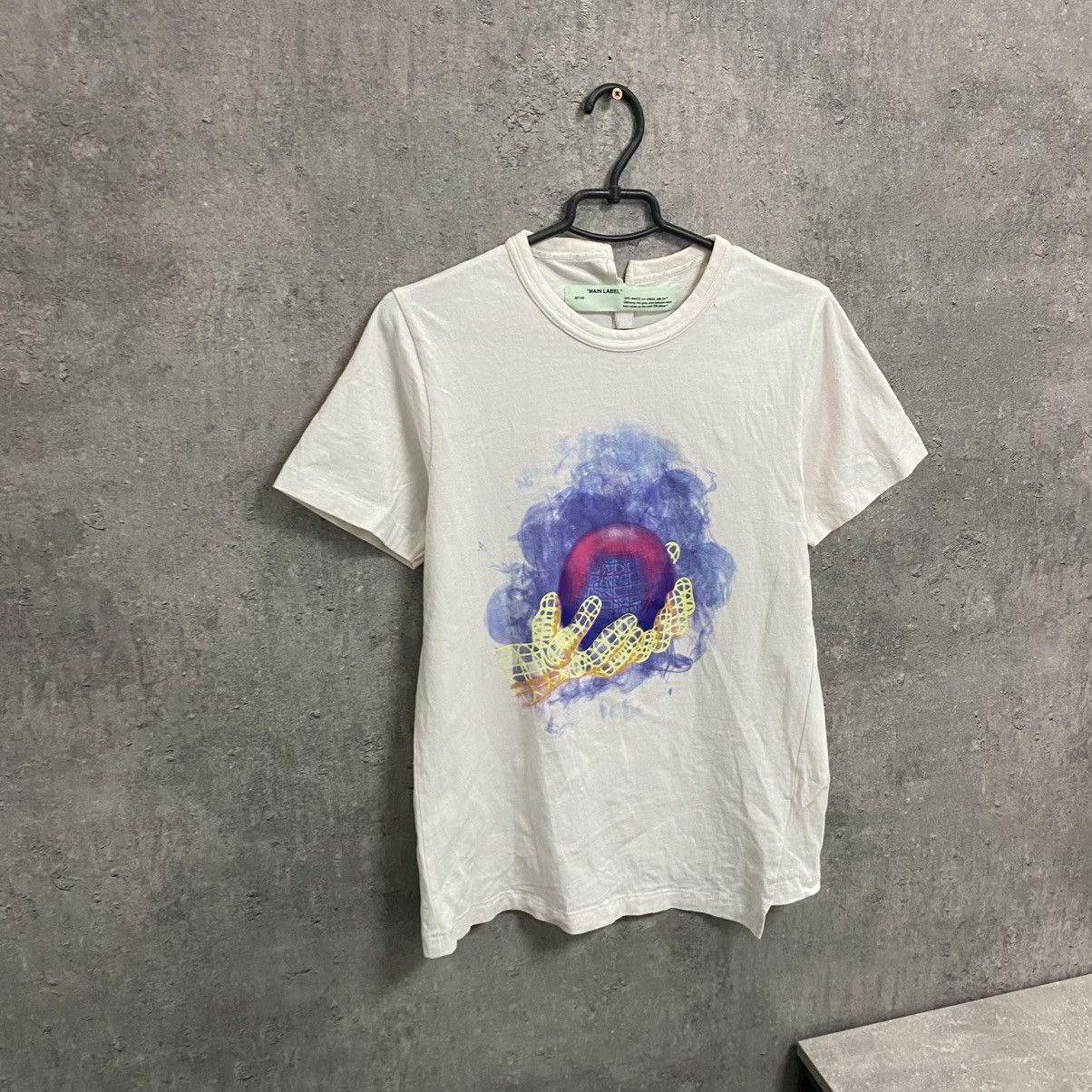 Off-White Off-White World Hand T-Shirt Size US S / EU 44-46 / 1 - 4 Thumbnail