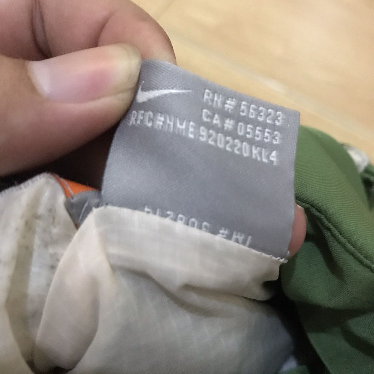 Nike ACG Vintage 2006 Nike Acg Forest Green Thermal Layer Size US S / EU 44-46 / 1 - 12 Thumbnail