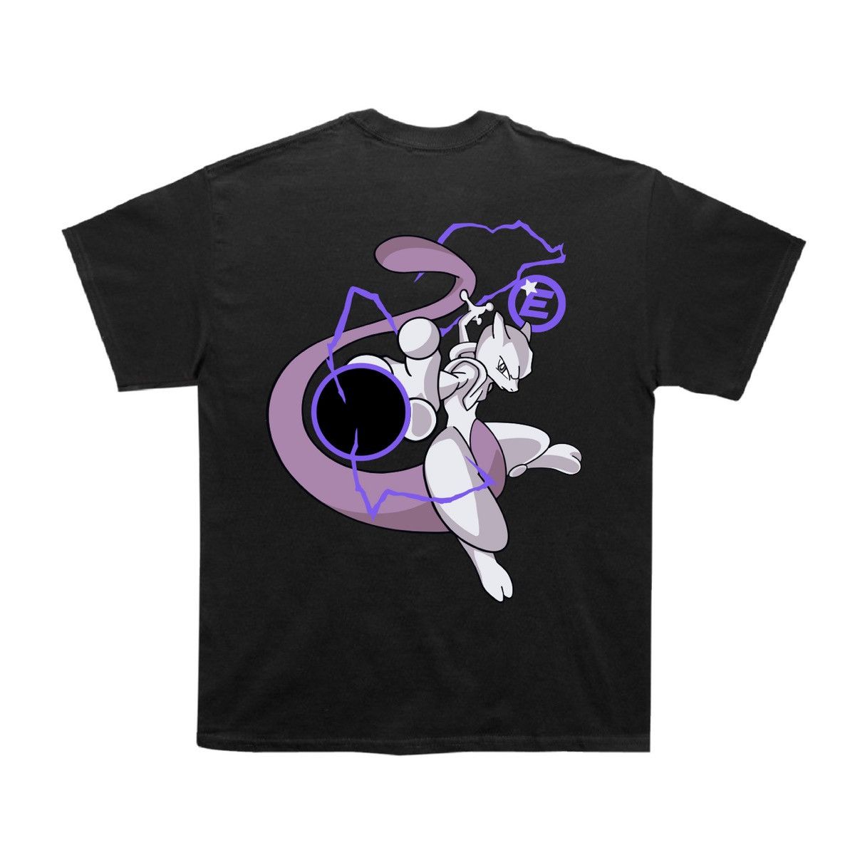 Ecosys Ecosys Mewtwo Pokemon T-Shirt - White Size US L / EU 52-54 / 3 - 1 Thumbnail