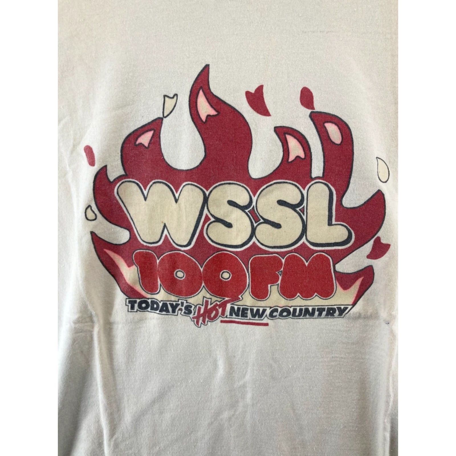 Fruit Of The Loom WSSL 100FM Mens Promo TShirt White XL USA MADE Shirt Mens XL White USA Fruit of the Loom Graphic Print Crew Neck Short Sleeve Jersey Size US XL / EU 56 / 4 - 2 Thumbnail