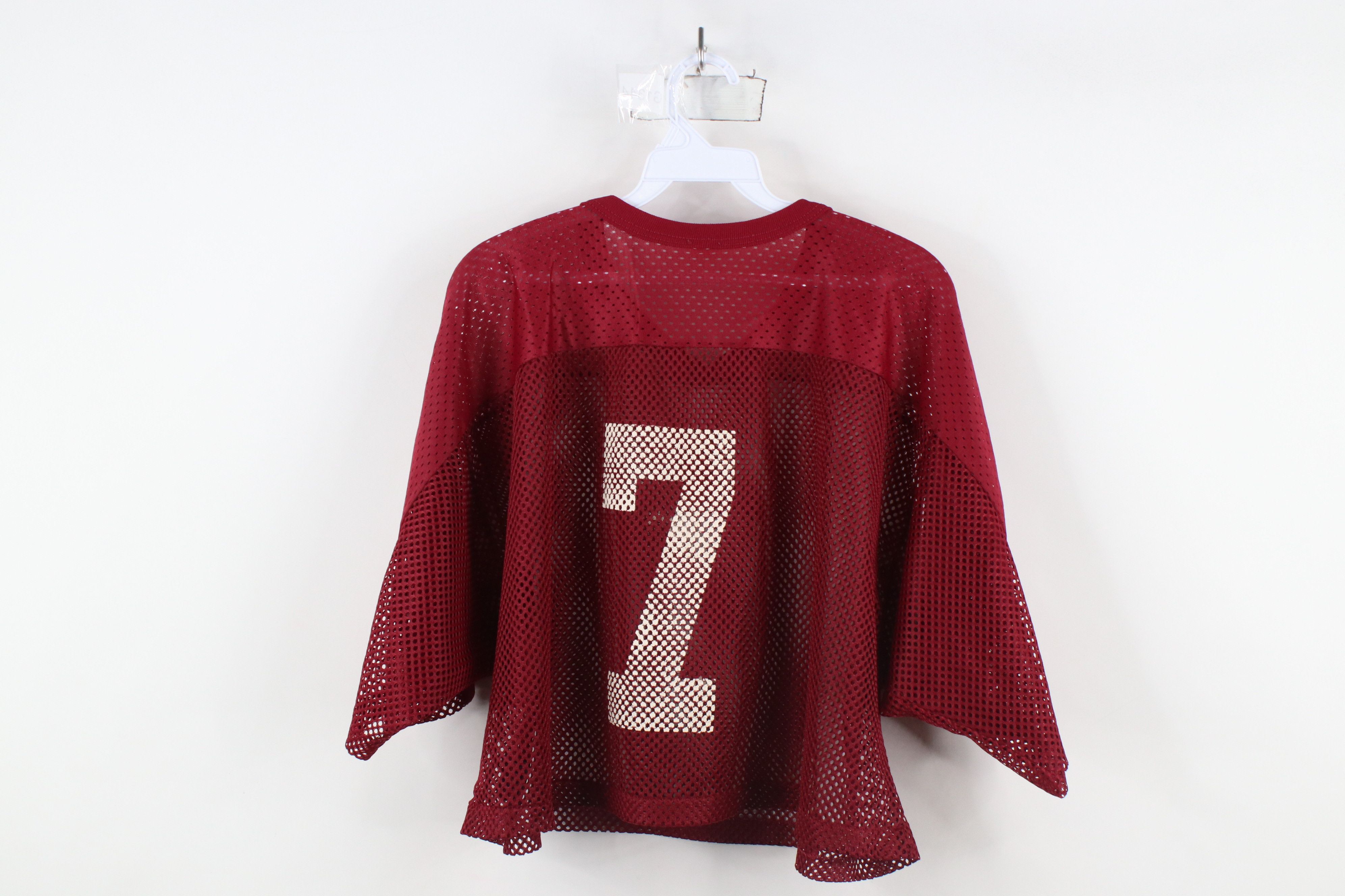 Vintage Vintage 90s Bike Mesh Glass City Lacrosse Jersey Red #7 USA Size US XL / EU 56 / 4 - 9 Thumbnail