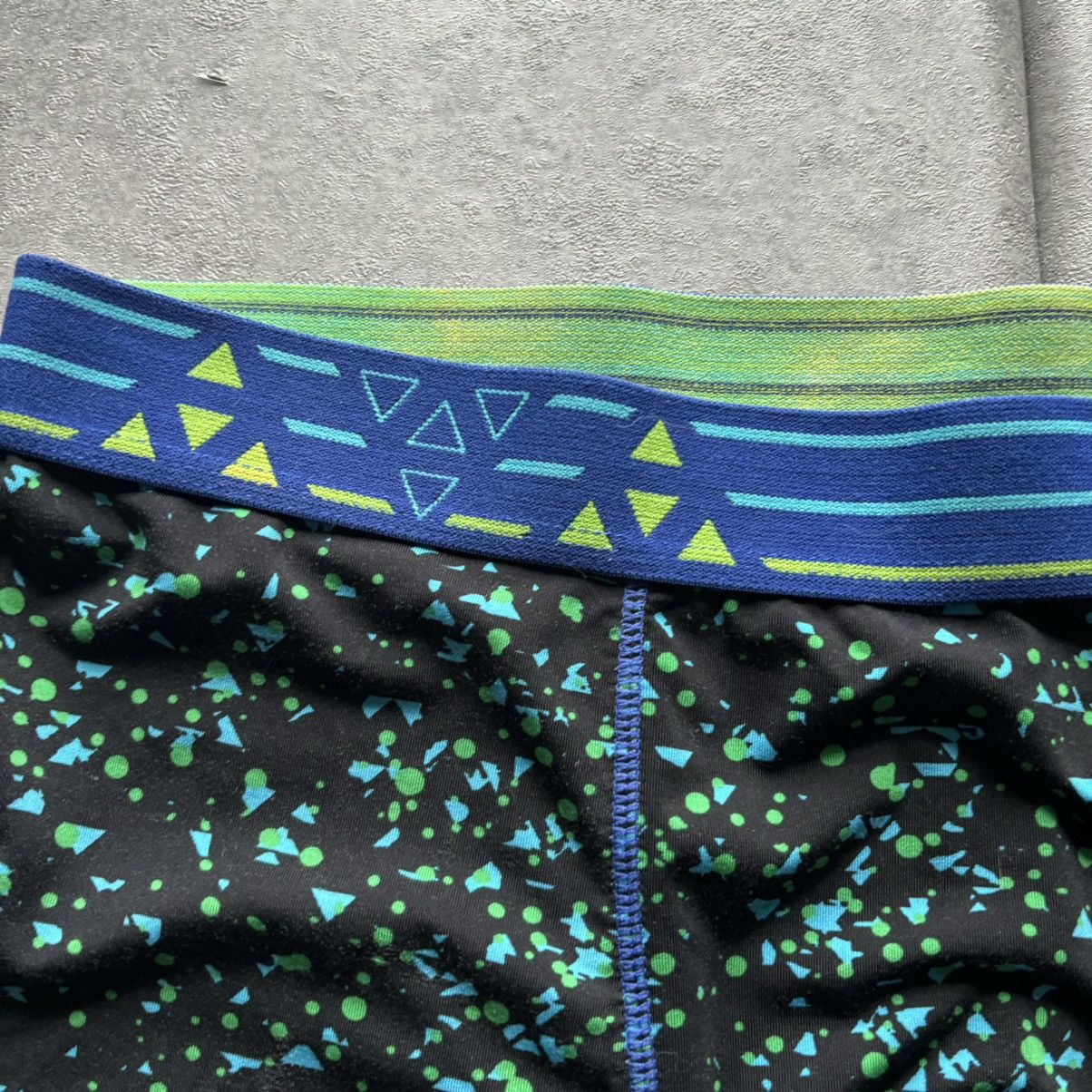Other Blue and green mens spandex shorts Size US 30 / EU 46 - 2 Thumbnail