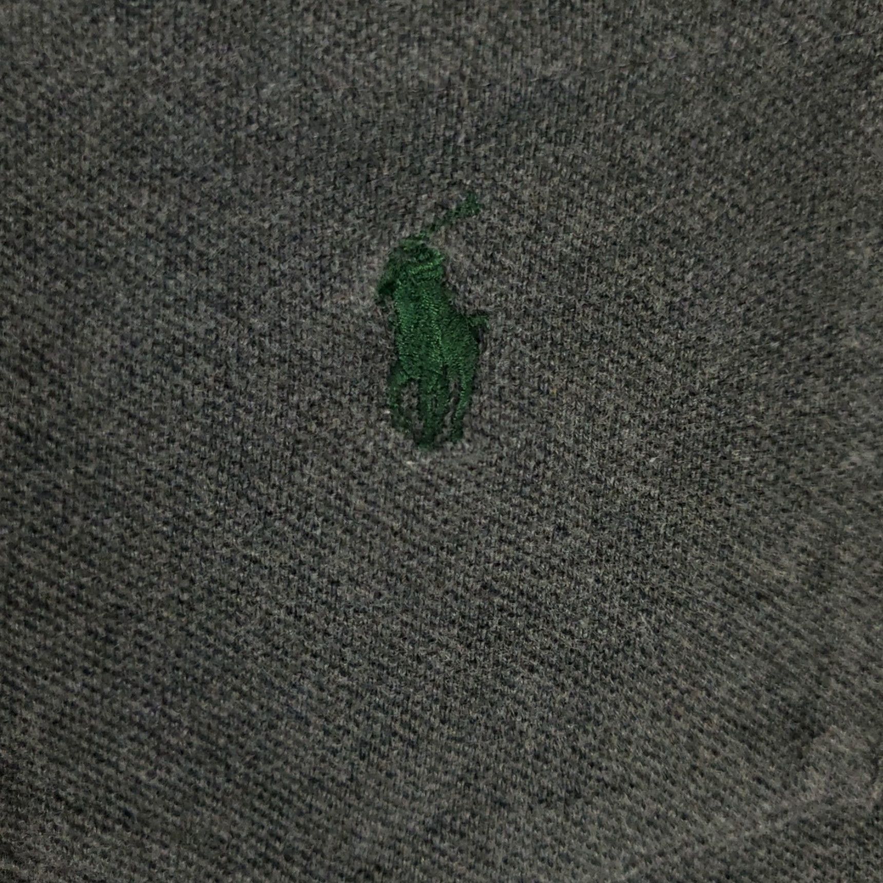 Ralph Lauren Ralph Lauren Polo Shirt Mens XL Gray Pony Casual Short Sleeve Polo Size US XL / EU 56 / 4 - 2 Thumbnail