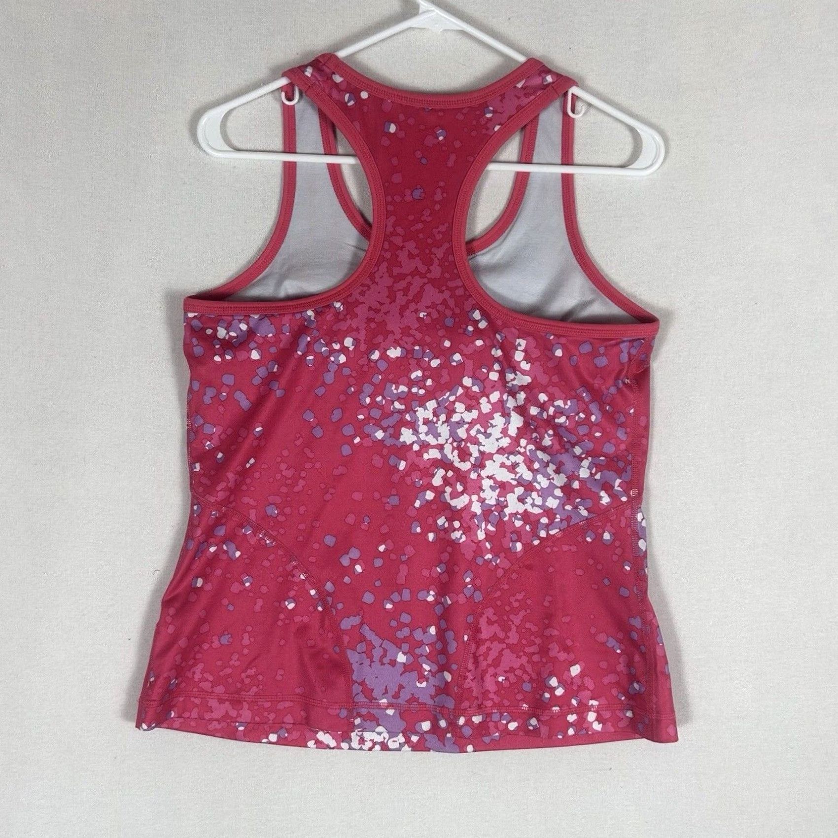 Fila Fila Sport Tank Top Women's Large Activewear Racerback V-Neck Pullover Slim Fit Athletic Shirt Sports Pink Size L / US 10 / IT 46 - 5 Thumbnail