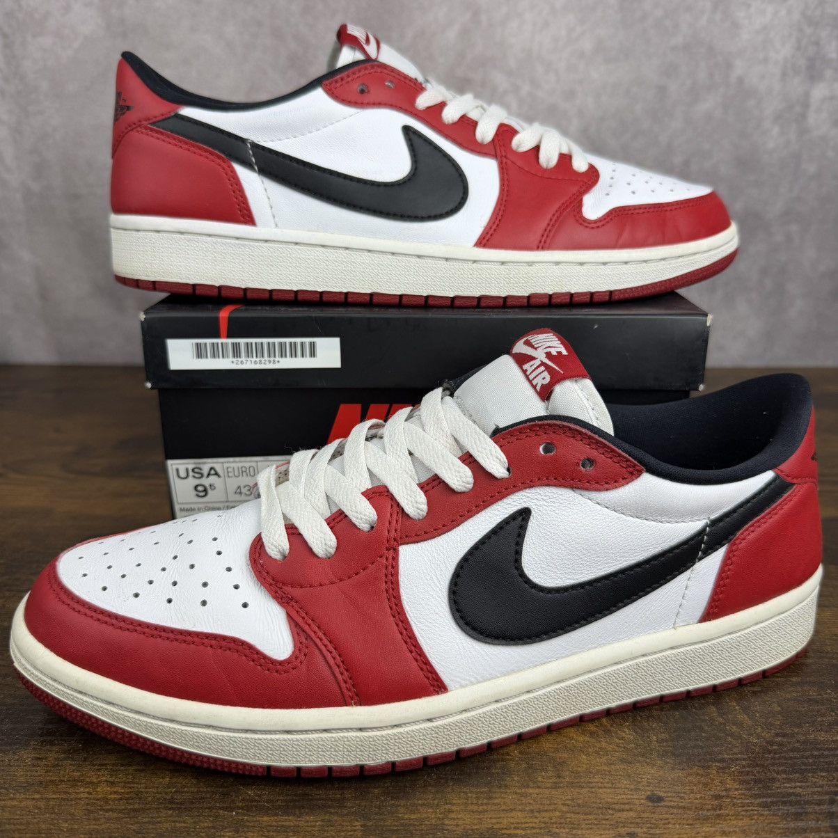 Jordan Brand Air Jordan 1 Retro Low OG Chicago 2016 Size 9.5 705329-600 Size US 9.5 / EU 42-43 - 2 Thumbnail