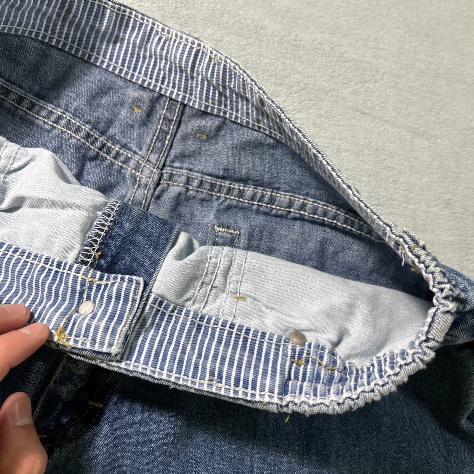 L.L. Bean LL Bean Relaxed Straight Jeans Women 16 34x27 Hamilton Loose Size 38" / US 16 / IT 52 - 6 Thumbnail