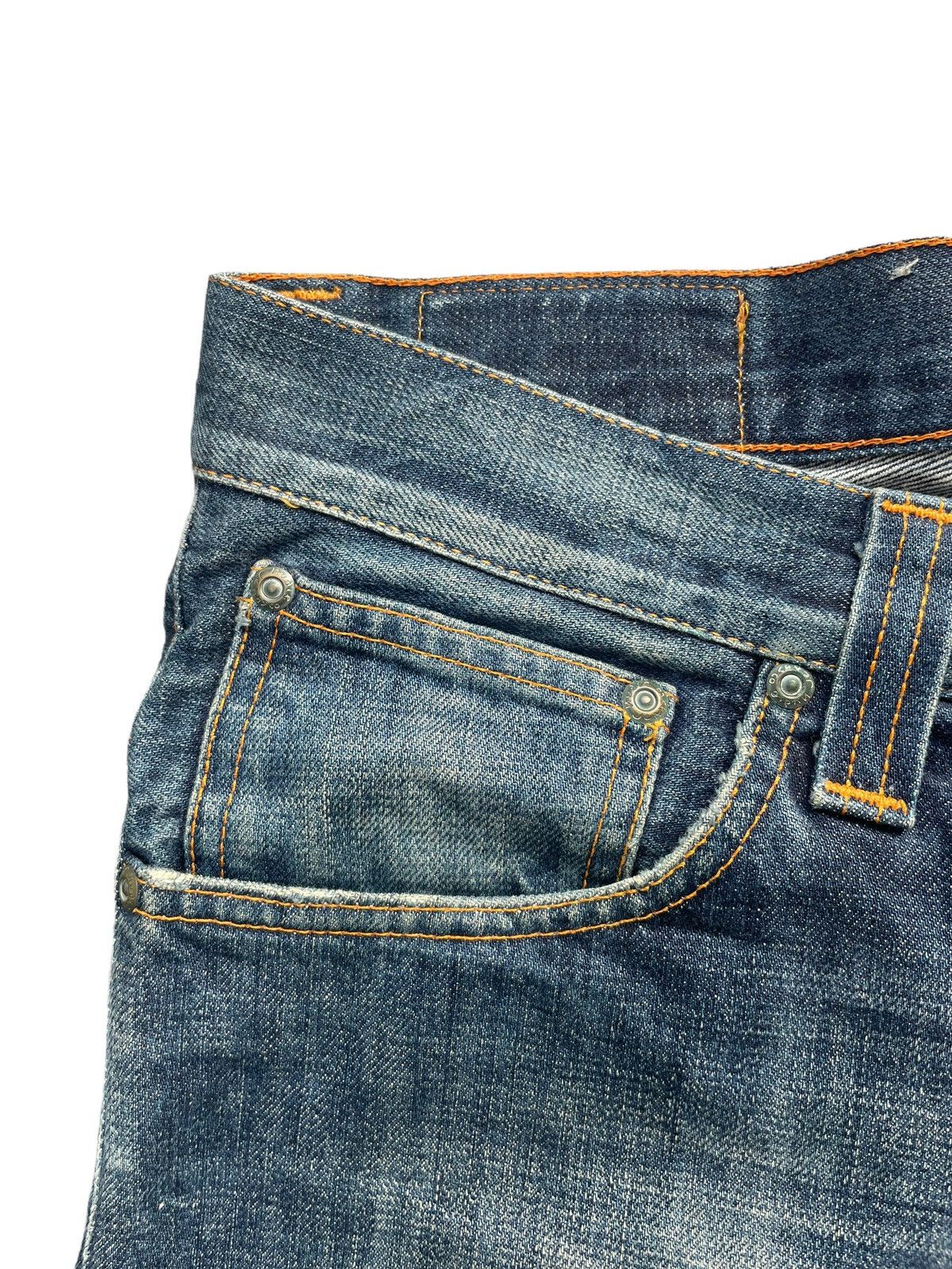 Nudie Jeans Vintage Nudie Even Steven Denim Size US 35 - 5 Thumbnail