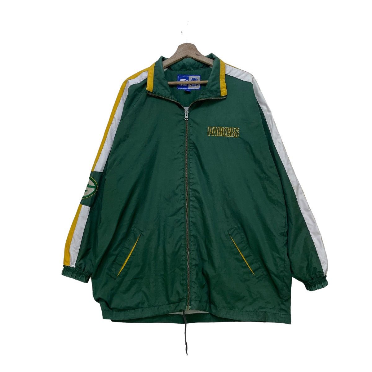 Chalk Line 🔥Vintage Starter NFL Packers Light Jacket Size US M / EU 48-50 / 2 - 2 Thumbnail