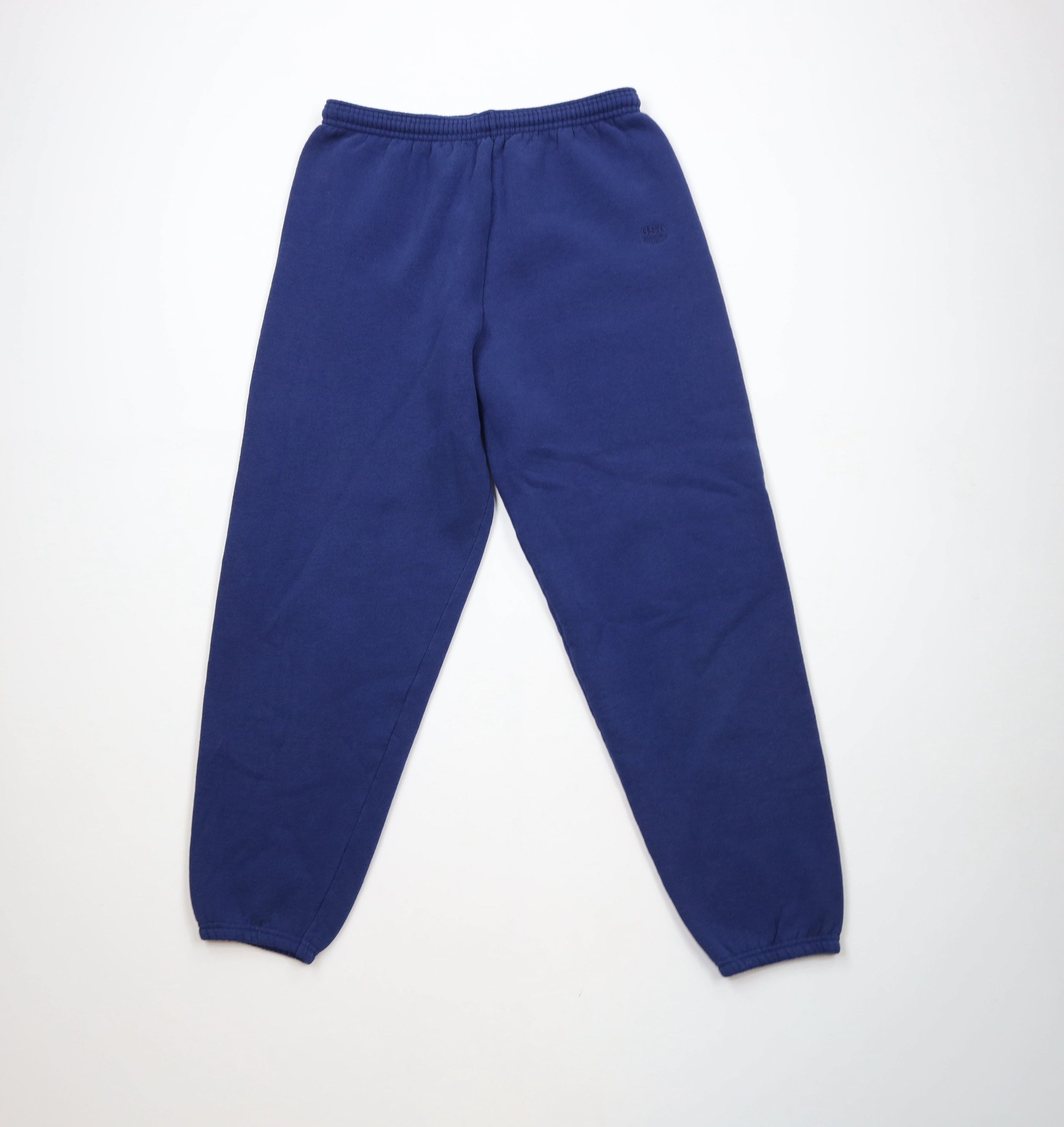 Vintage Vintage 90s USA Olympics Sweatpants Joggers Blue USA Size US 36 / EU 52 - 1 Thumbnail