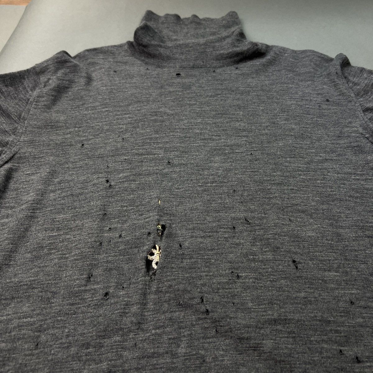 Cruciani Cruciani for Carioca Wool Turtleneck Made in Italy Size US L / EU 52-54 / 3 - 6 Thumbnail