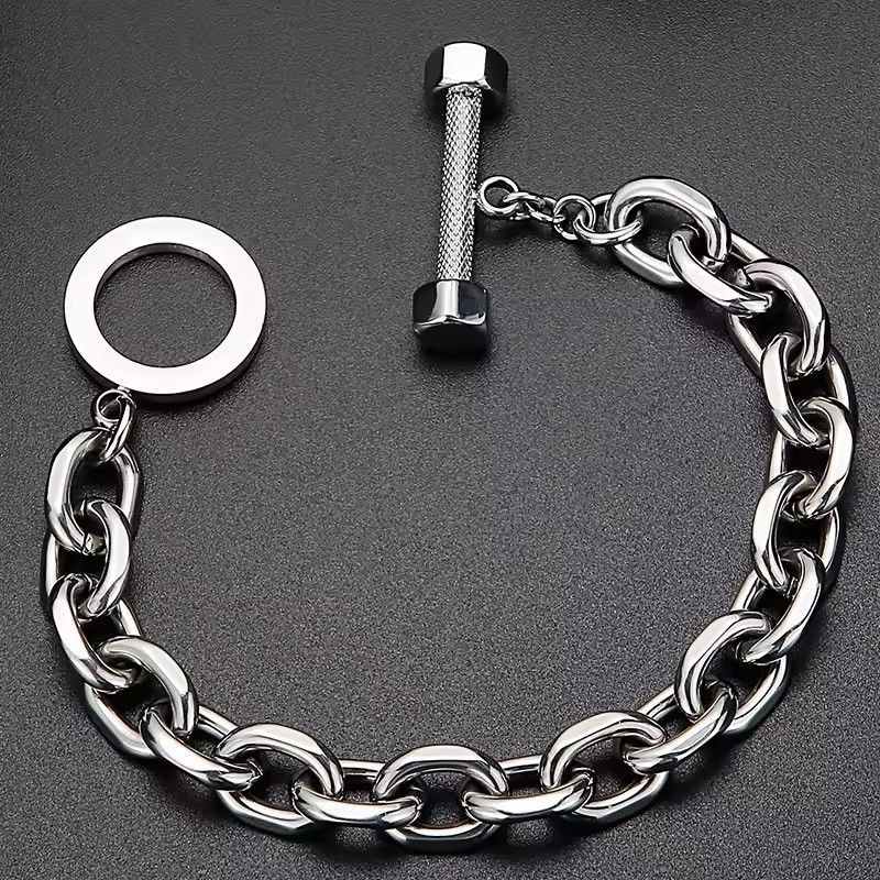 Japanese Brand × Jewelry Silver Mens Link Chain Bracelets Size ONE SIZE - 3 Thumbnail