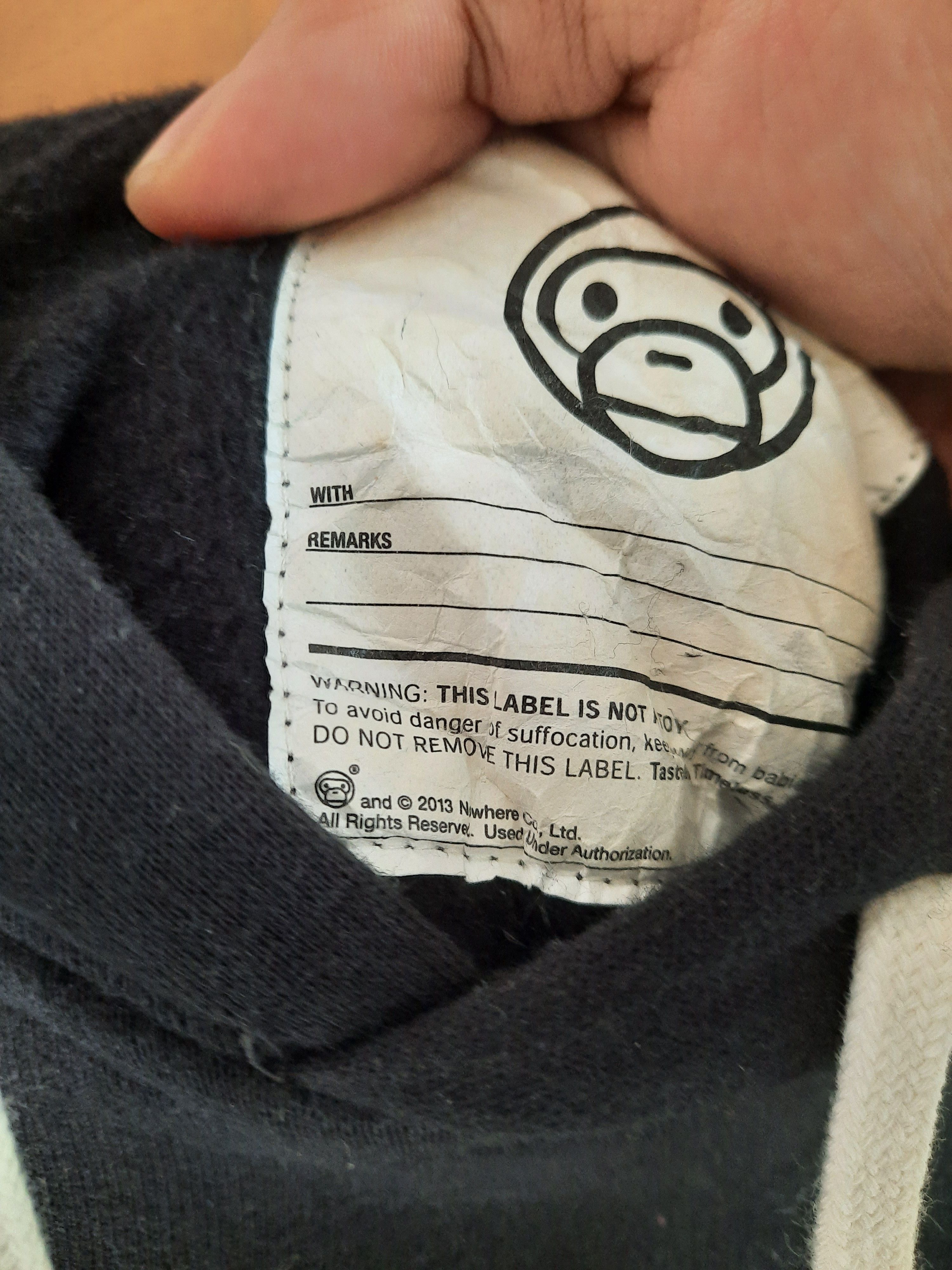 Bape Bape x Chocoolate Baby Milo Hoodie Size US S / EU 44-46 / 1 - 7 Thumbnail