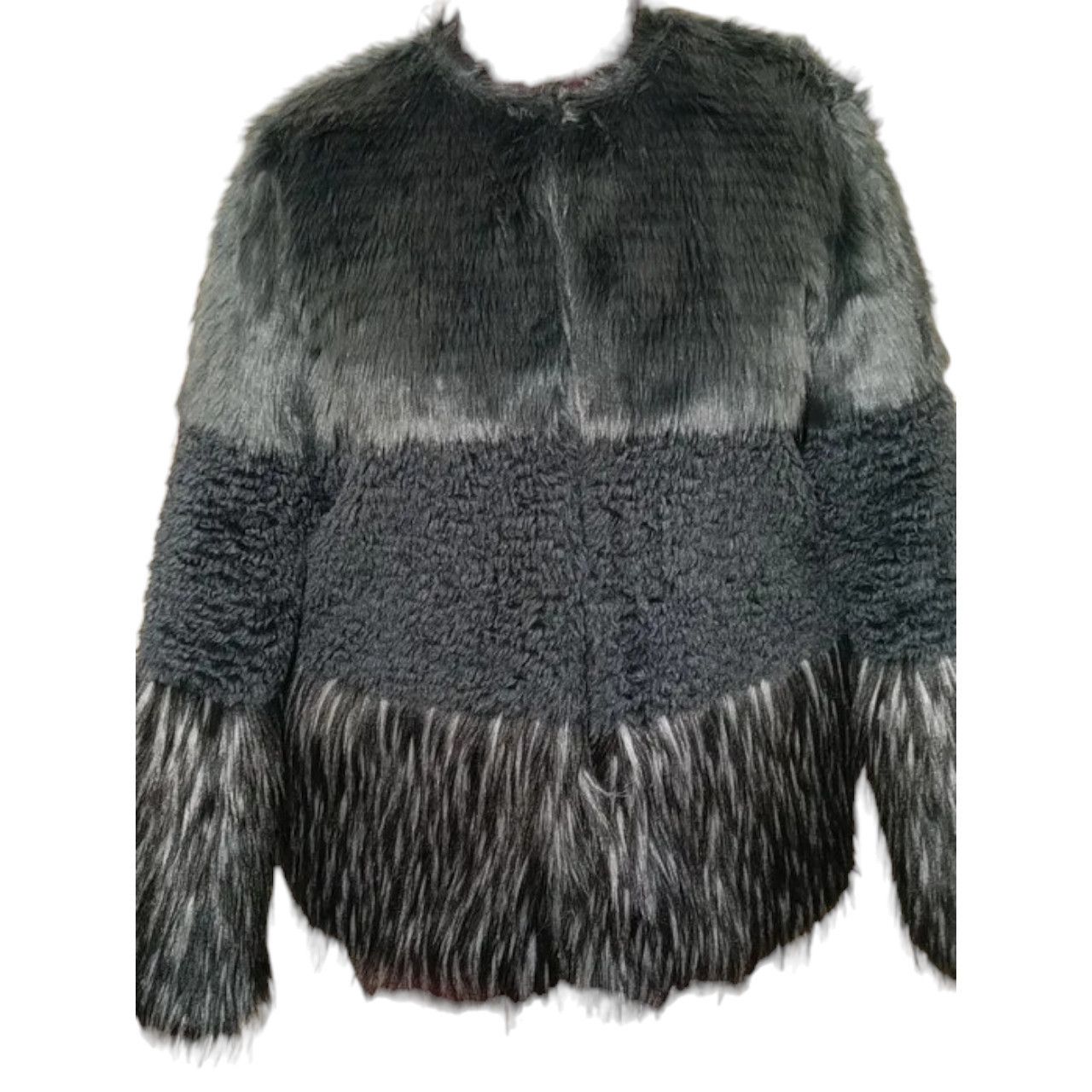 Trussardi Trussardi Jeans Faux Fur Coat 170/88A / IT sz 44 Size M / US 6-8 / IT 42-44 - 1 Thumbnail