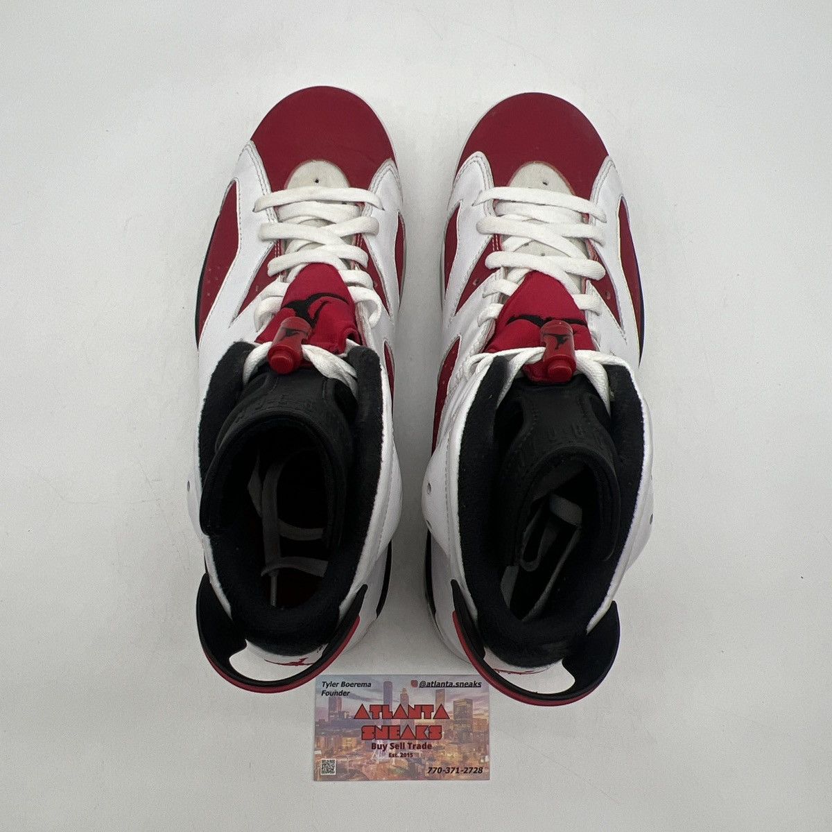 Jordan Brand Air Jordan 6 Carmine Size US 10 / EU 43 - 6 Thumbnail