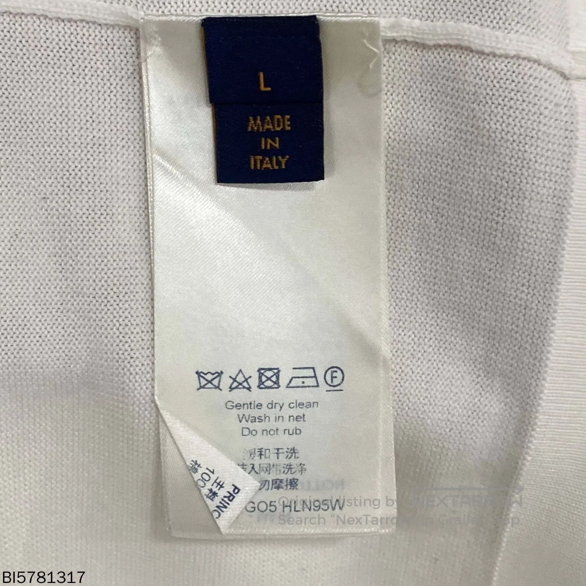 Louis Vuitton end goal logo print short sleeve t-shirt. Size US L / EU 52-54 / 3 - 4 Thumbnail