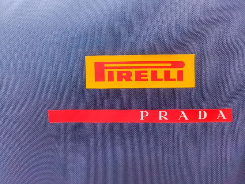 Prada Prada Sport Pirelli Team Polo Shirt Size US L / EU 52-54 / 3 - 3 Thumbnail