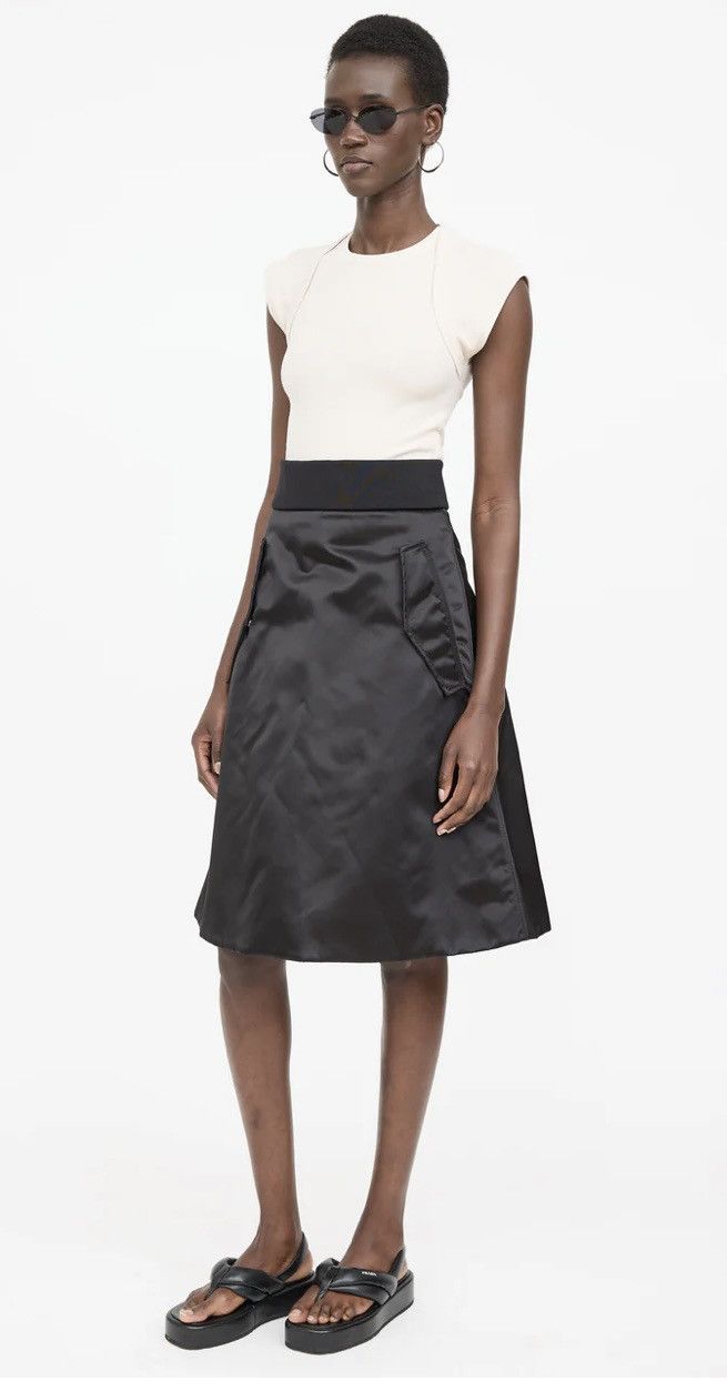Acne Studios Acne Studios Nylon Pag Bomber Skirt Size 26" / US 2 / IT 38 - 1 Thumbnail
