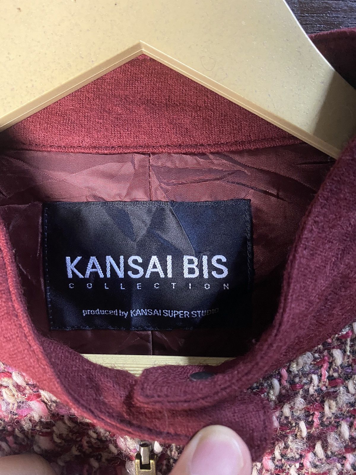 Kansai Yamamoto Kansai Bis Collection Kansai Yamamoto Studio Wool Jacket Size S / US 4 / IT 40 - 9 Thumbnail