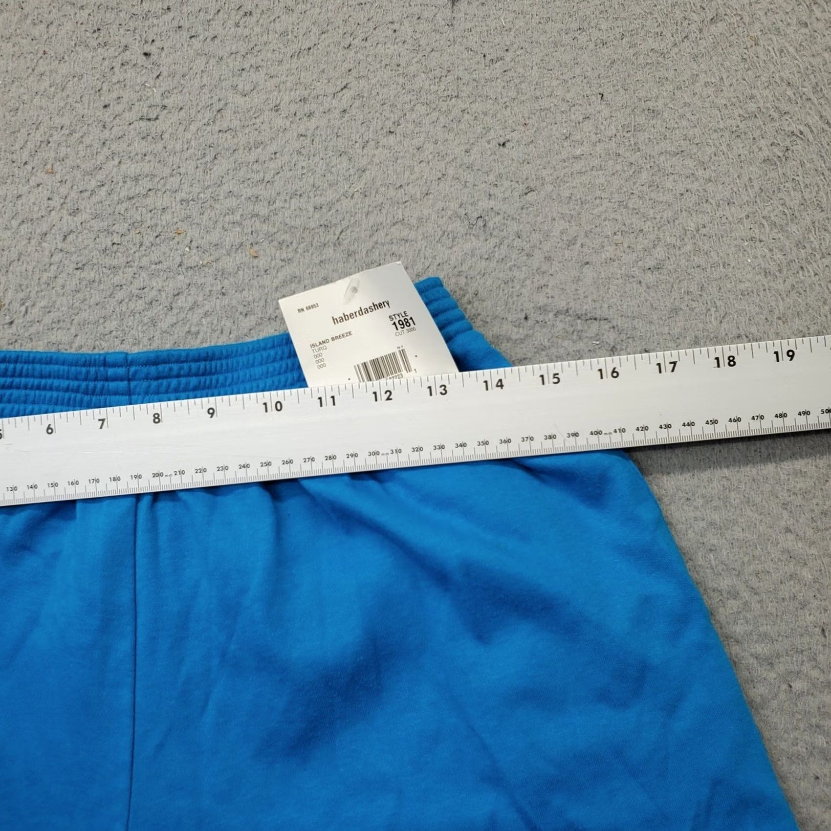 Vintage Leslie Fay Running Shorts Womens PM Blue Athletic Elastic Waist Size 32" / US 10 / IT 46 - 5 Thumbnail