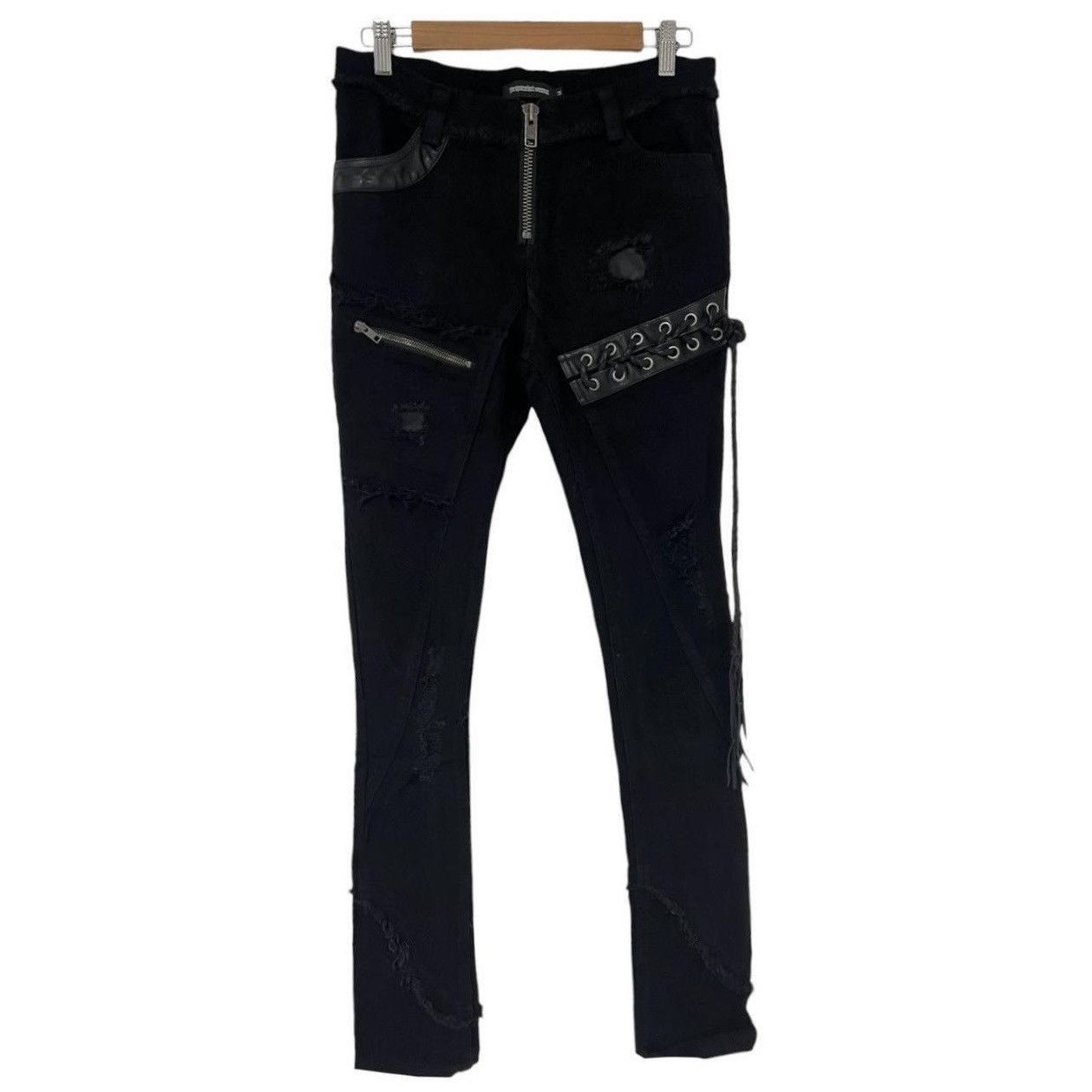 Japanese Brand Tsbus stud corset pants Size US 30 / EU 46 - 1 Thumbnail
