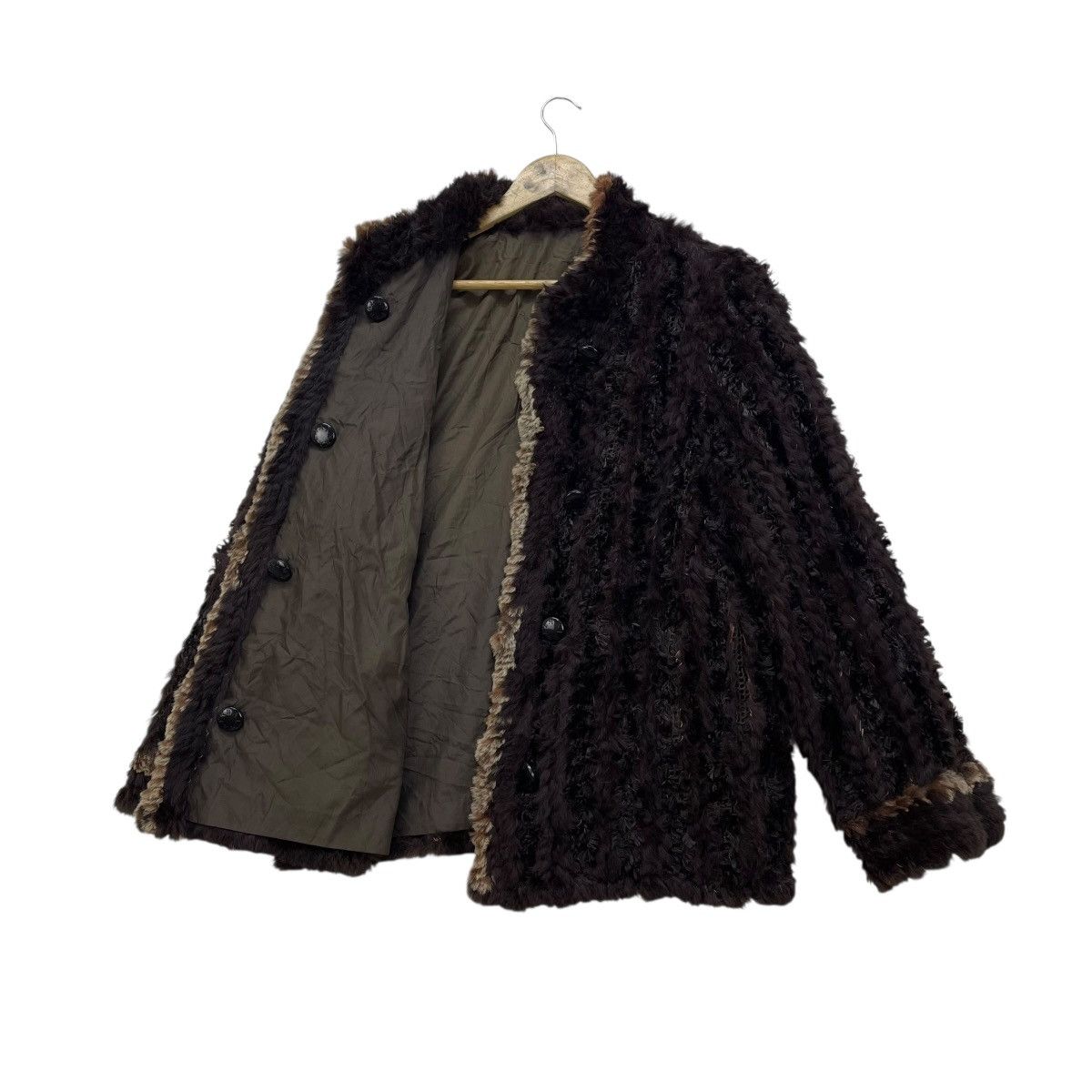 Balmain 💥Balmain Faux Fur Reversible Jacket Size M / US 6-8 / IT 42-44 - 1 Thumbnail