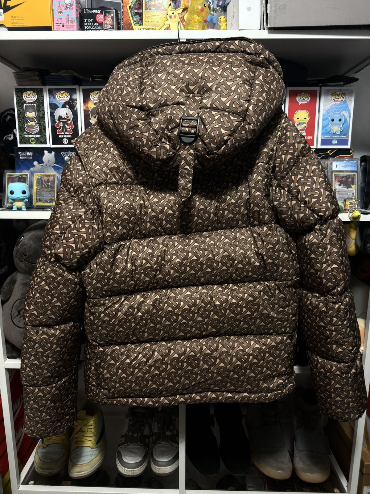 Burberry Burberry Detachable Sleeve Monogram Puffer Jacket Size US M / EU 48-50 / 2 - 2 Thumbnail