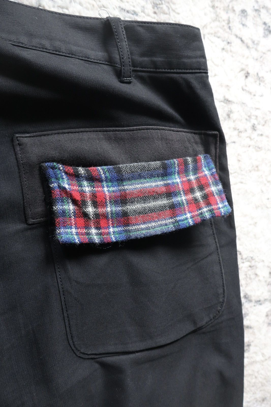 Yohji Yamamoto Yohji Yamamoto POUR HOMME Patch Pocket Cotton Pants Size US 36 / EU 52 - 4 Thumbnail
