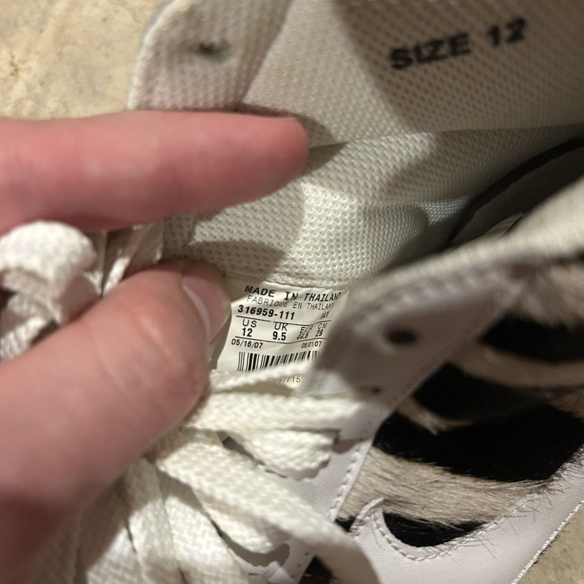 Nike Nike SB Blazer Mid Premium Zebra Pony Hair 2007 US 10.5 Size US 10.5 / EU 43-44 - 13 Thumbnail
