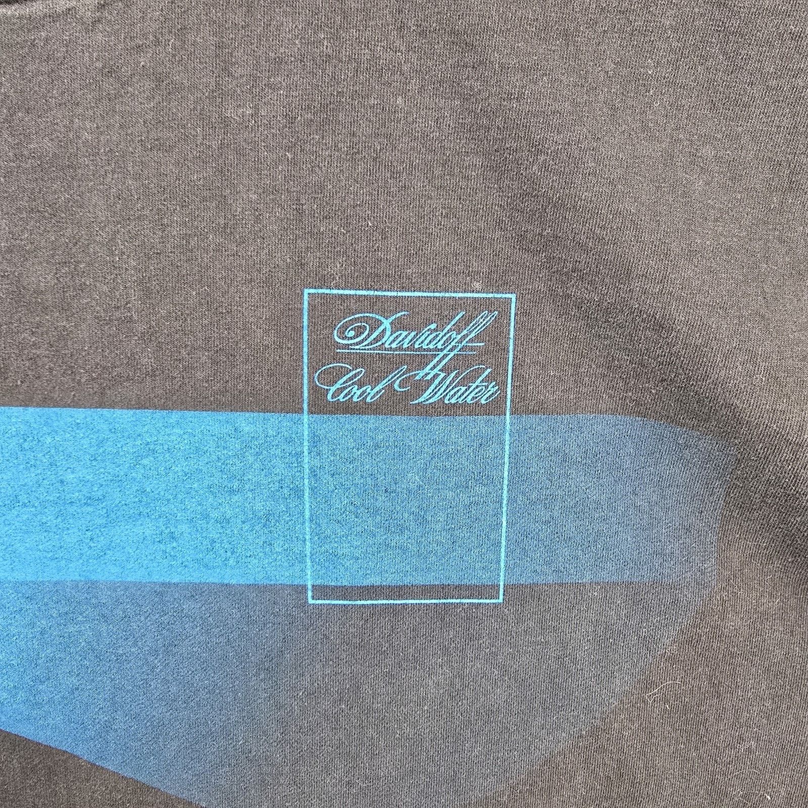 Other Vintage Davidoff Cool Water Shirt XL OSFA Black Cologne 90s Size US XL / EU 56 / 4 - 3 Thumbnail