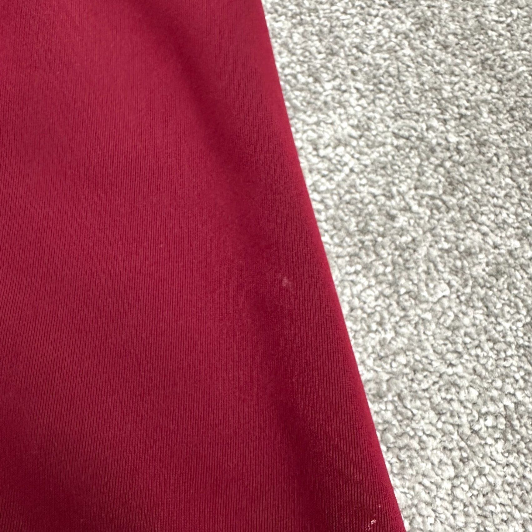Vintage Barami Skirt Women Midi A-Line 6 Red Solid Lined Workwear Zip 26in Waist 22in Length Barami Women Skirt Size 28" / US 6 / IT 42 - 4 Thumbnail