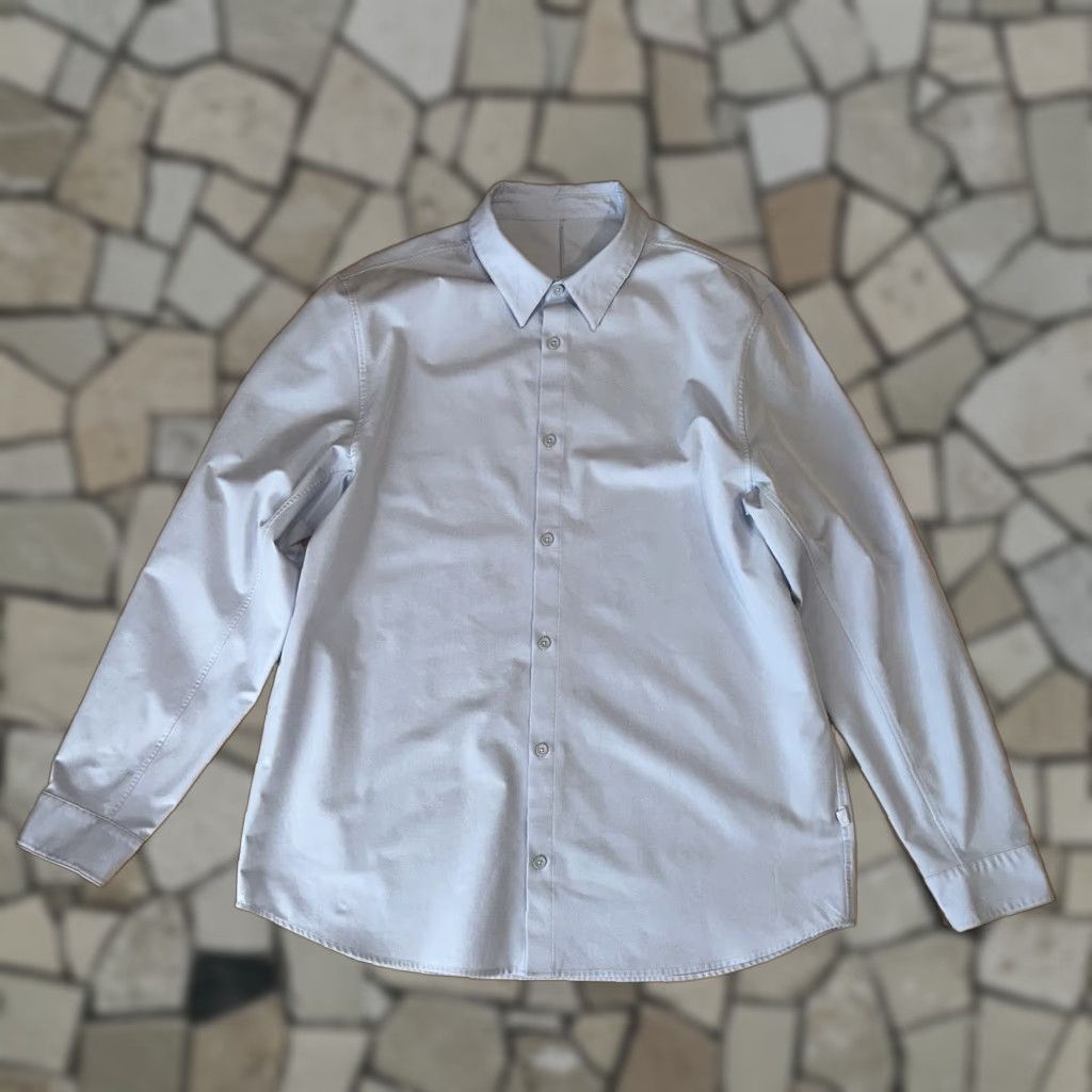 Lululemon Lululemon Button-Up Shirt Blue XL Men Button-Down Long Sleeve Urban Fashion Athleisure Business Casual Size US XL / EU 56 / 4 - 1 Thumbnail