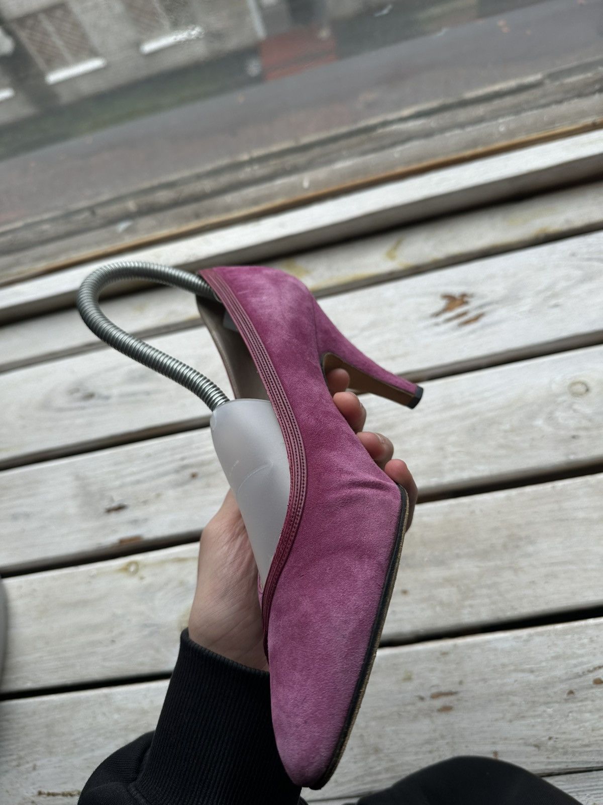 Gucci 🚨ARHIVE GUCCI HEELS LUXURY RARE PINK OLD MONEY Size US 7.5 / IT 37.5 - 5 Thumbnail