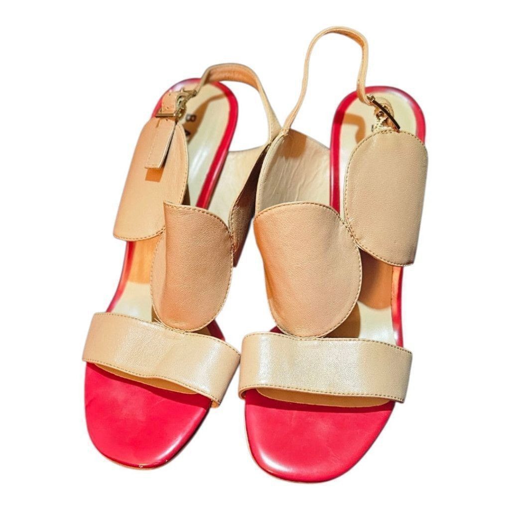 Baracuta BARCA Heels Size Unknown Red and Beige Size US 5 / IT 35 - 4 Thumbnail