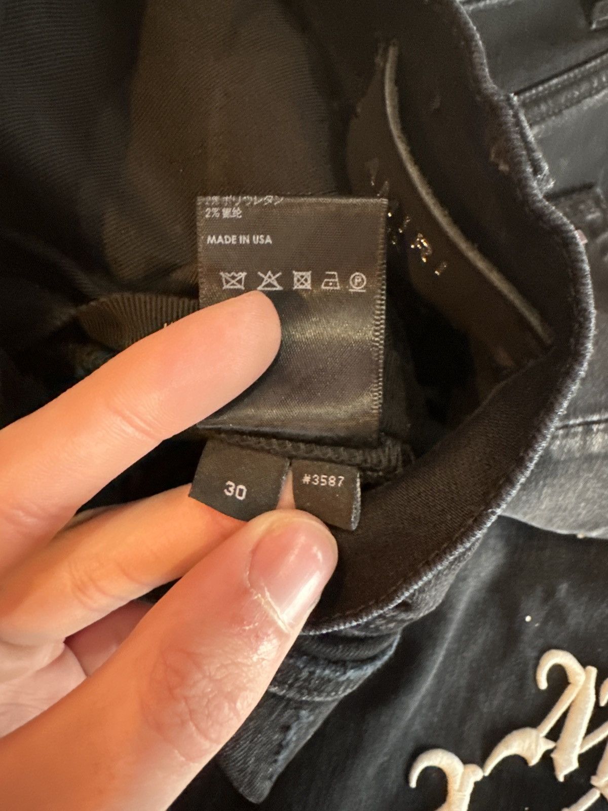 Amiri × Wes Lang Wes lang x Amiri jeans size 30 New Size US 30 / EU 46 - 4 Thumbnail
