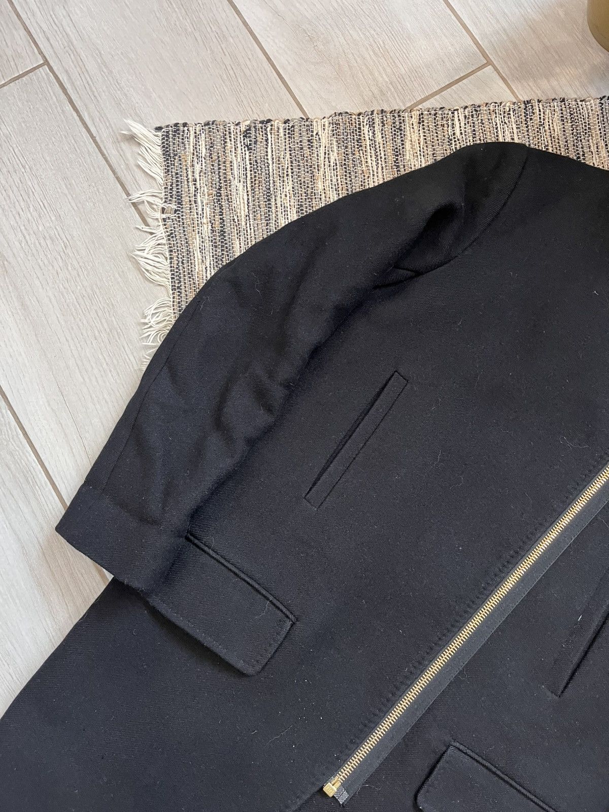Sandro Sandro Wool Coat Black parka insulated luxury minimalistic Size XS / US 0-2 / IT 36-38 - 6 Thumbnail