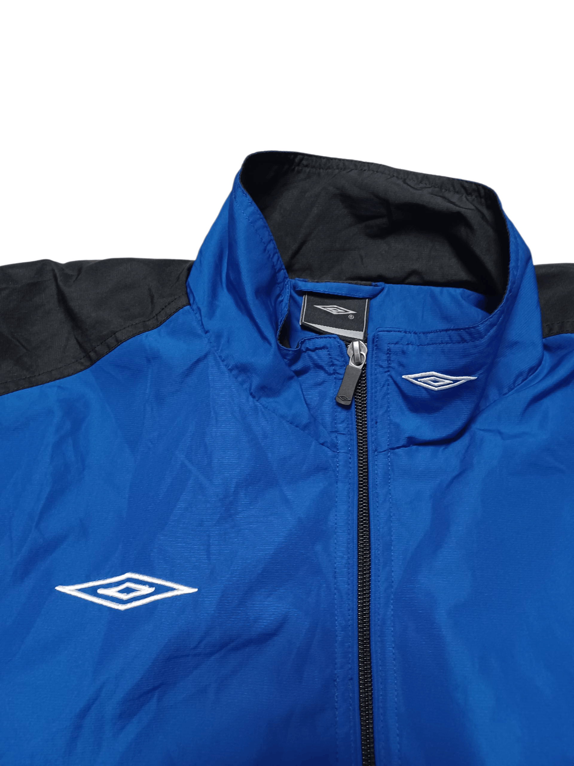 Umbro UMBRO VINTAGE NYLON TRACKING JACKET DRILL SOCCER Size US XL / EU 56 / 4 - 2 Thumbnail