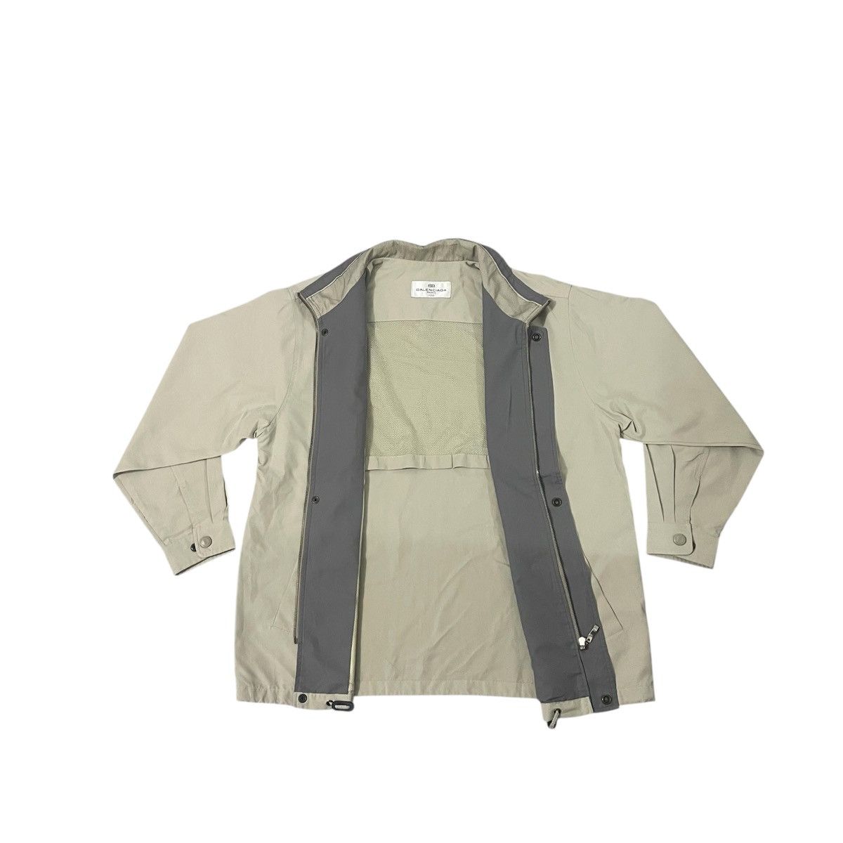 Balenciaga Vintage Balenciaga Big Logo Casual Jacket Size US M / EU 48-50 / 2 - 2 Thumbnail