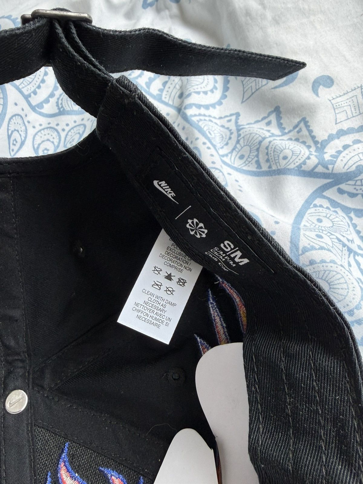 Nike Y2K Nike Flames Hat Size ONE SIZE - 4 Thumbnail