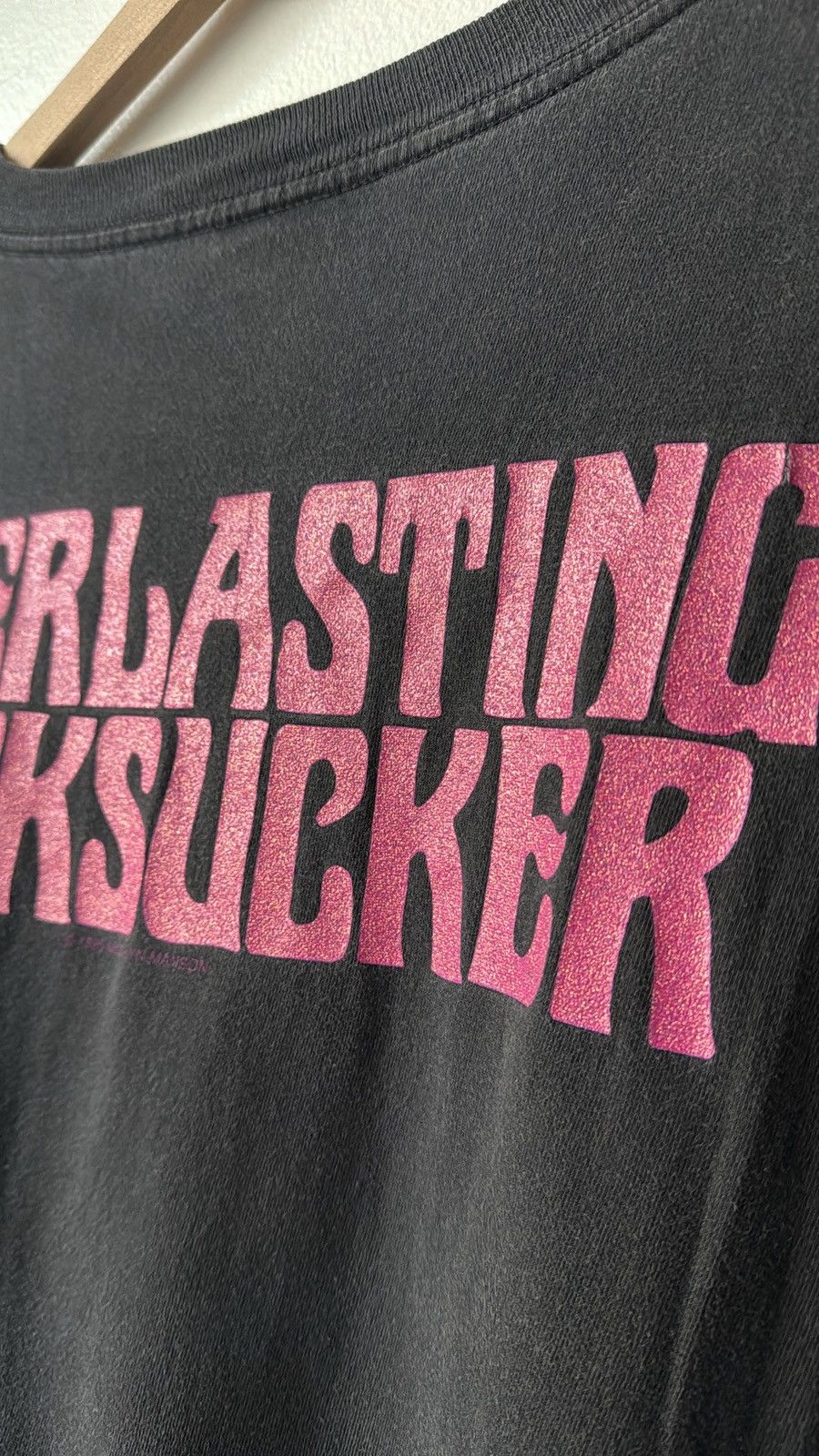 Vintage vintage 1995 Marilyn Manson "Everlasting C**ksucker" t-shirt Size US XL / EU 56 / 4 - 9 Thumbnail