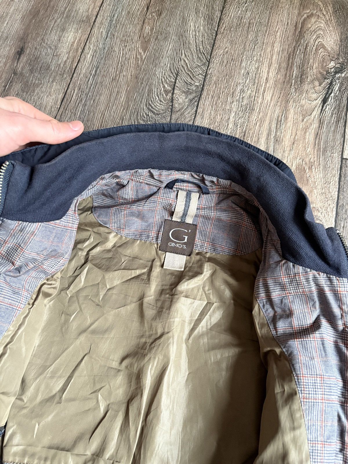 Gimo's Gimo's Men's Light Multi Pocket Italian Designer Jacket Size US M / EU 48-50 / 2 - 6 Thumbnail