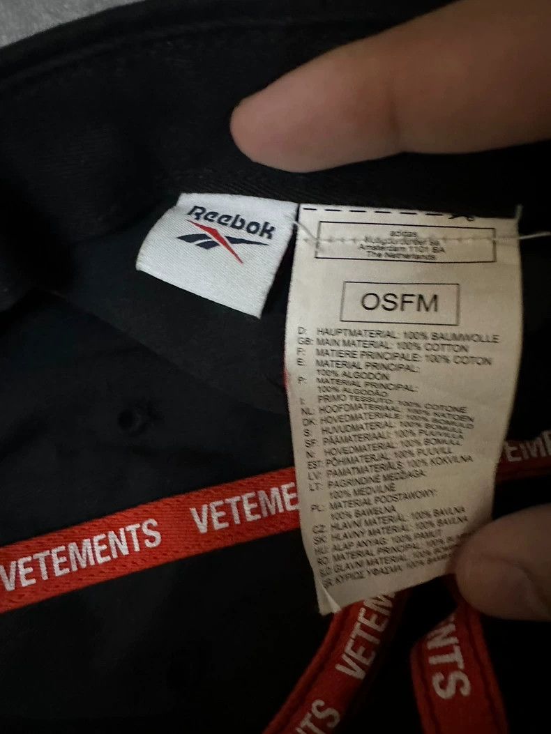 Vetements Vetements McDonald's baseball cap, very comfortable fit fo Size ONE SIZE - 5 Thumbnail