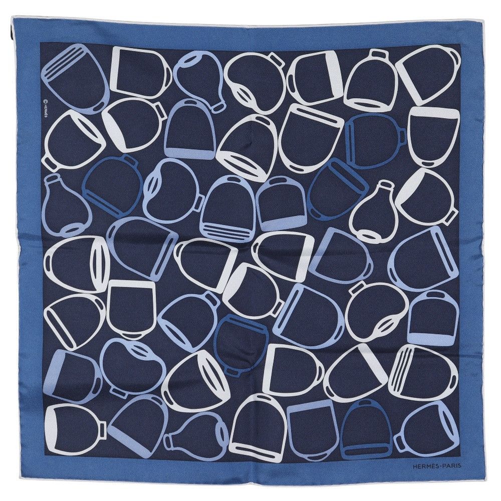 Hermes Hermes A Vo Etrier Silk Scarf Others Scarf DUTY FREE for USA