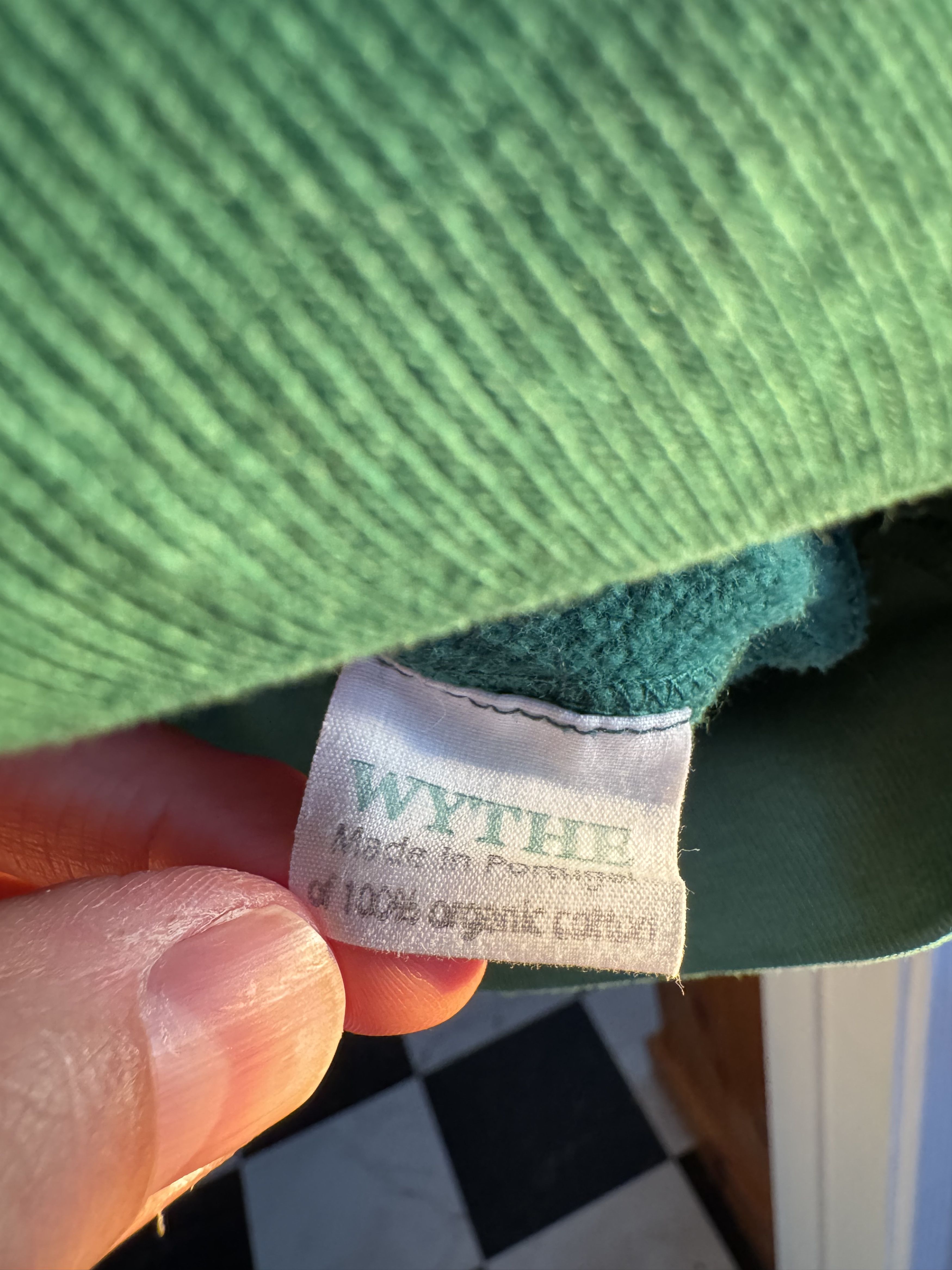 WYTHE Wythe Vintage Fit Crewneck Sweatshirt Evergreen Size US L / EU 52-54 / 3 - 10 Thumbnail