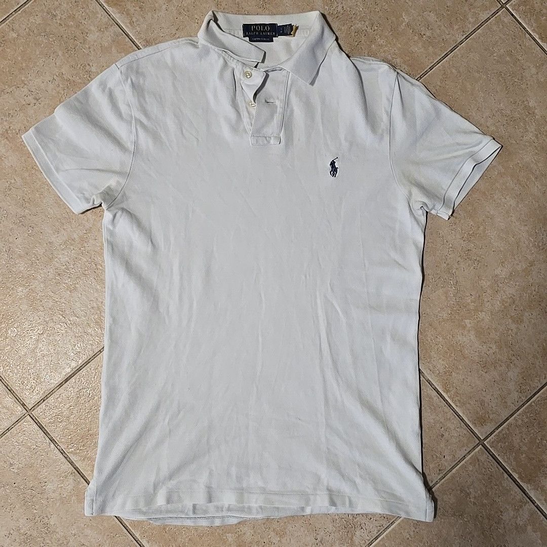 Polo Ralph Lauren Ralph lauren wihite polo shirt Size US S / EU 44-46 / 1 - 1 Thumbnail