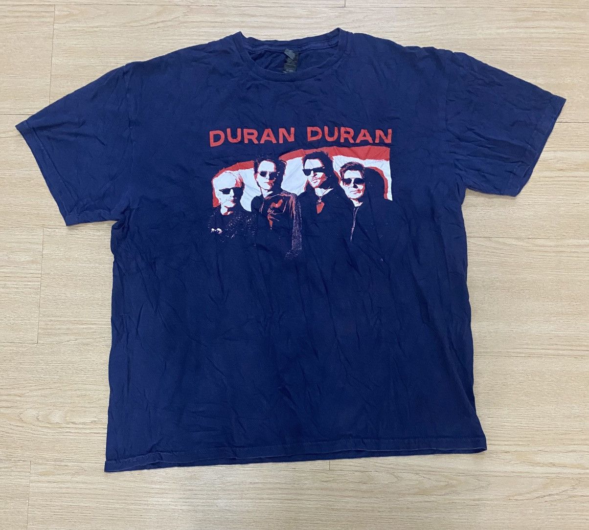 Band Tees DURAN DURAN LINE UP MEMBERS ROCK BAND TOUR TSHIRT Size US XL / EU 56 / 4 - 1 Thumbnail