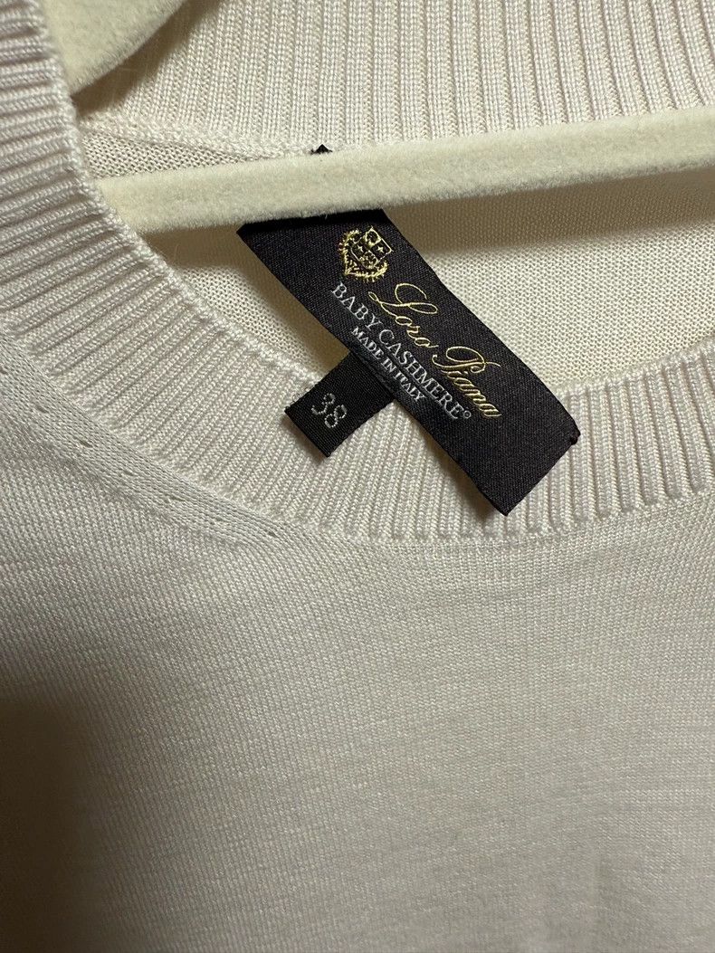 Loro Piana Loro piana Pure cashmere short sleeves 2506-Nextarrow Size XS / US 0-2 / IT 36-38 - 3 Thumbnail