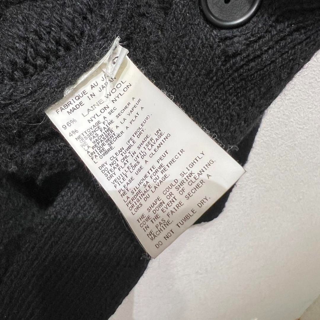 Yohji Yamamoto Knit Wool Cardigan Size US L / EU 52-54 / 3 - 6 Thumbnail